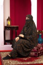 Linen Plazo-Khimar Set - Image 3