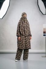 Linen Plazo-Khimar Set - Image 4