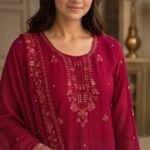 Premium Star Georgette Three-Piece - Image 3
