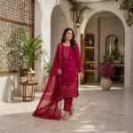 Premium Star Georgette Three-Piece - Image 2