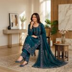 Premium Star Georgette Three-Piece - Image 2